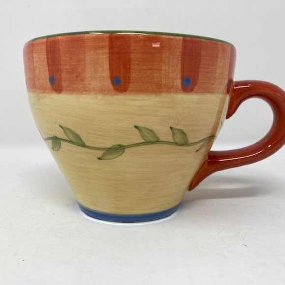 Pfaltzgraff "Napoli" Large Coffee/Tea Mugs Yellow - Picture 1 of 6